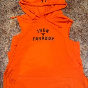 Iron Paradise Under Armour Sleeveless Hooded Tank